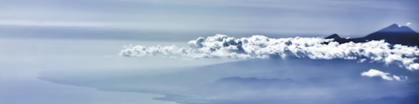 Clouds on Mount Rinjani Lombok